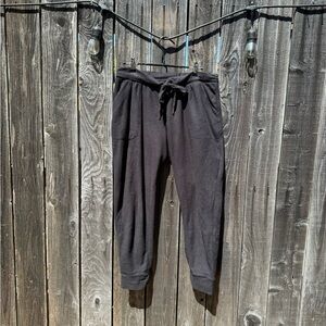 Black Soft Fleece Ugg Koolaburra High Waisted Jogger Sweatpants size medium